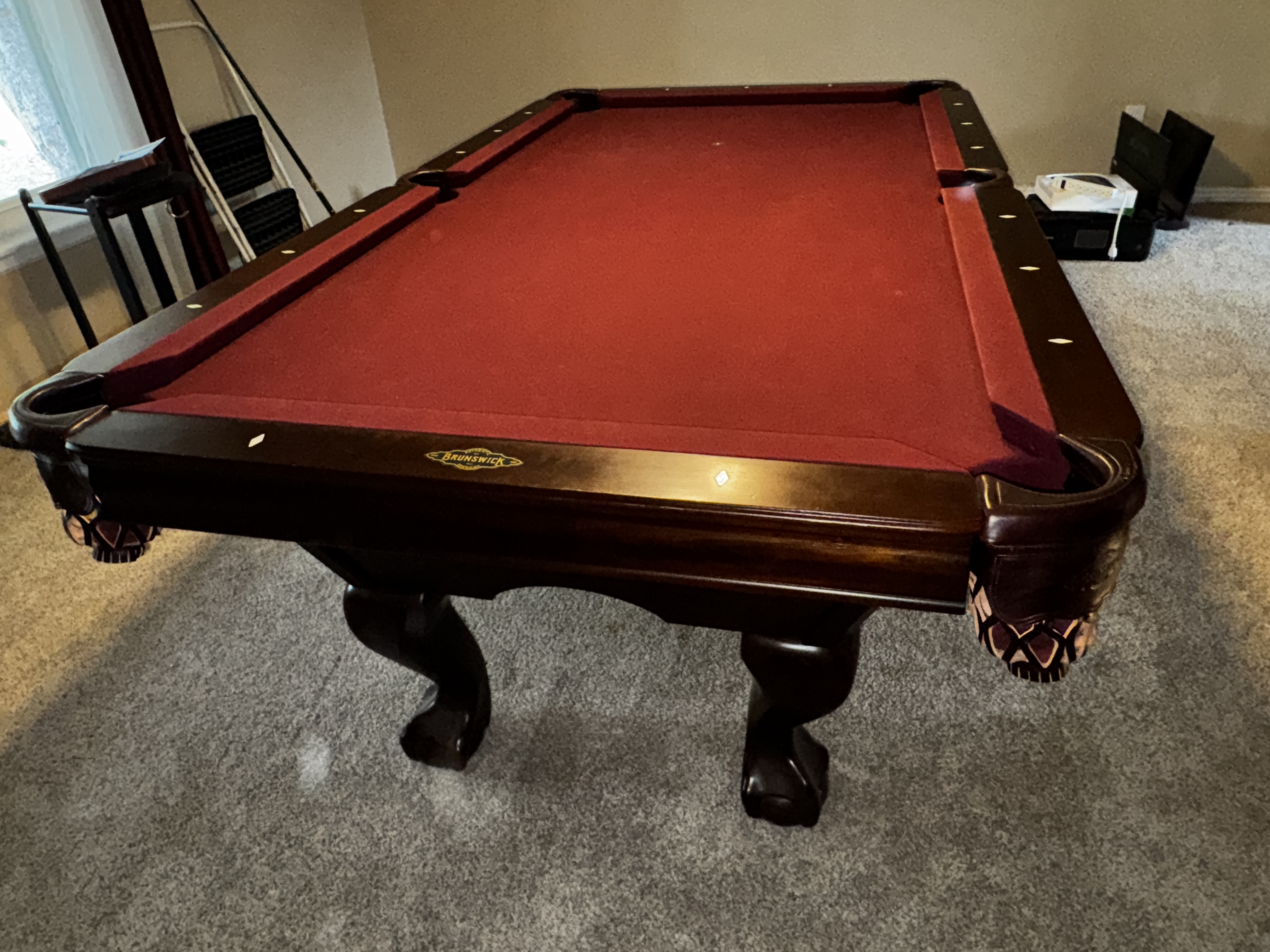 Pool Table Rich SOLD - Pool table for sale Denver, Colorado: 7' Brunswick 'Bradford ...
