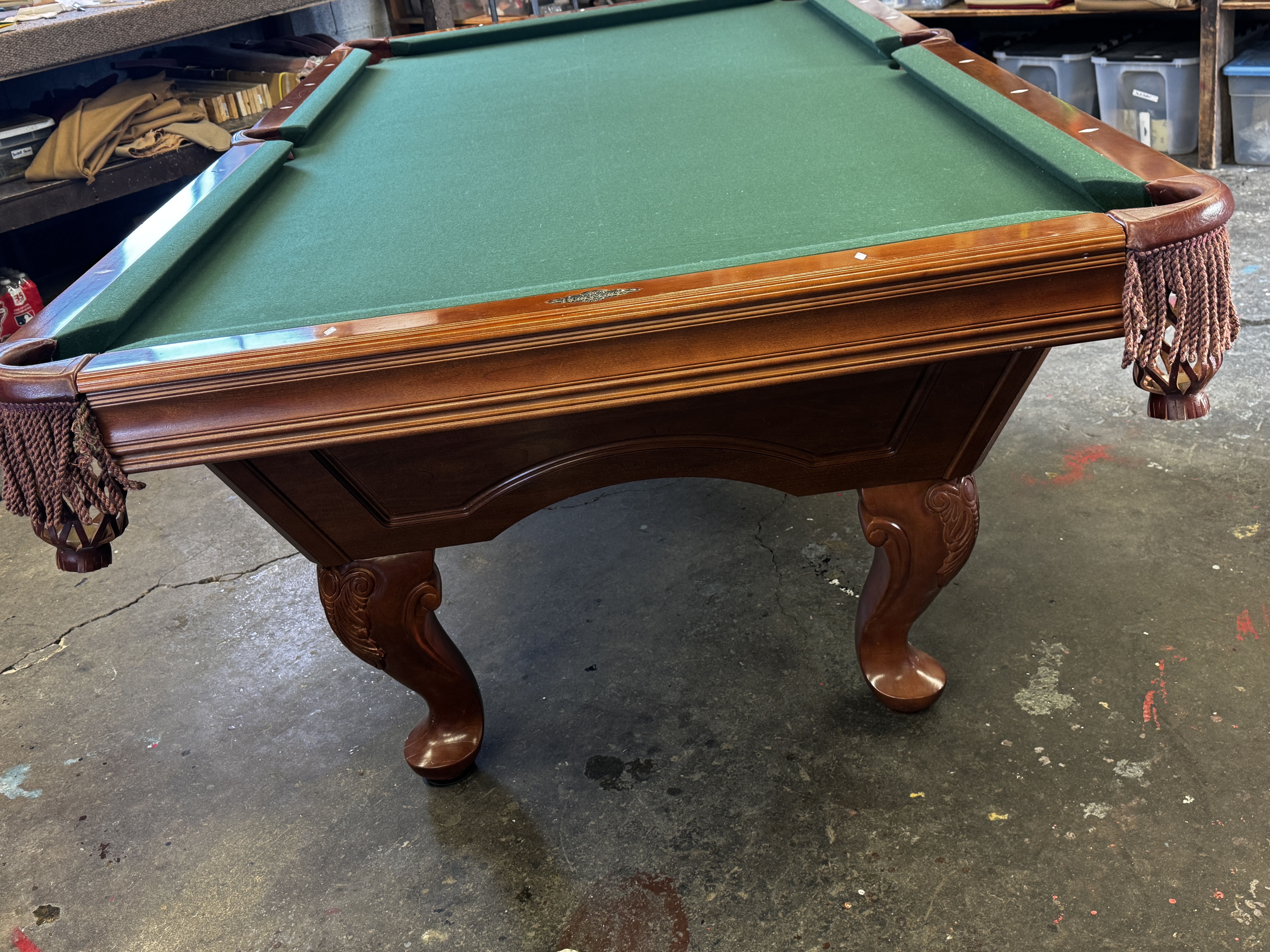 Pool Table Rich SOLD - Pool table for sale Denver, Colorado: 8' Brunswick 'Avalon 2 ...
